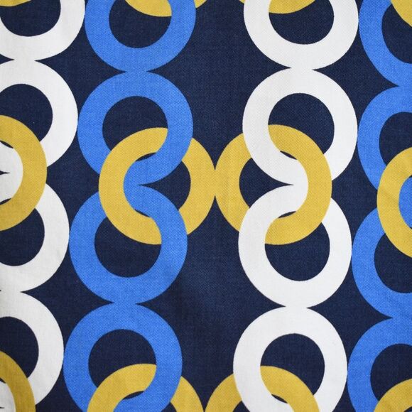 J.CREW Women's Cotton Blend Geometric Print Mini Skirt Size 10 - Picture 3 of 7